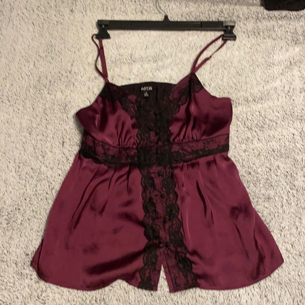 Lace Button-up Blouse